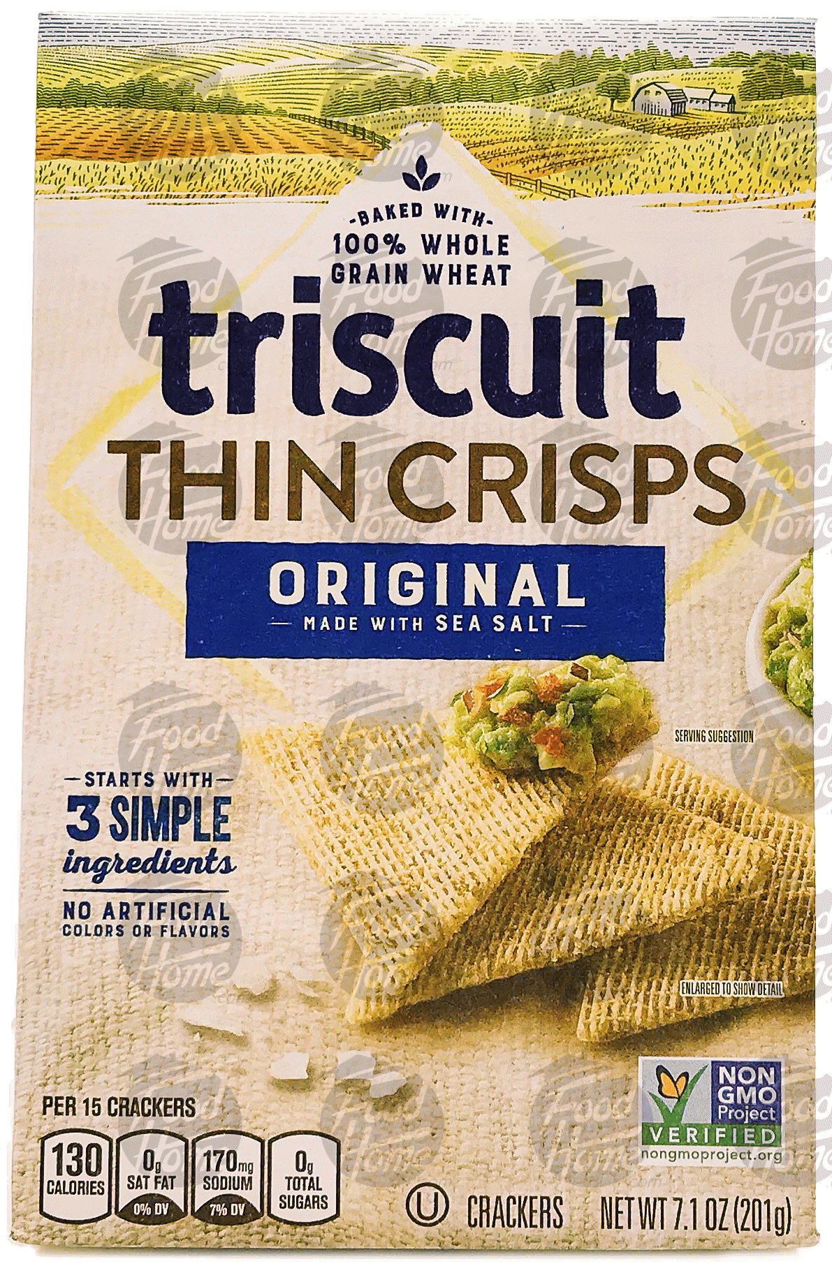 Triscuit Thin Crisps orginial triscuit crackers, box Full-Size Picture